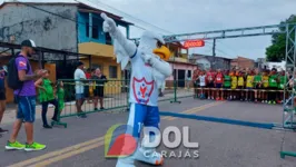 Largada foi realizada na orla de Marabá com 160 atletas participantes