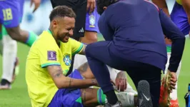 Neymar é dúvida para o próximo jogo do Brasil