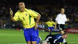 Ronaldo foi campeão do mundo pela seleção em 1994 e 2002.