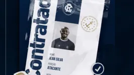 Novo atacante do Remo, Jean Silva