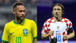 Neymar e Modric duelarão a partir de 12h