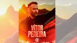 O treinador foi anunciado oficialmente pelo Flamengo.