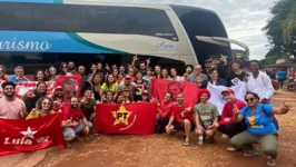 Caravana de Belém formada para a posse do presidente Lula