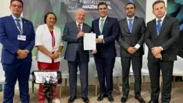 Helder Barbalho também pede articulação do Governo Federal junto à ONU para COP ser realizada na Amazônia.