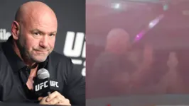 De férias no México, o presidente do UFC Dana White foi filmado em uma casa noturna no momento em que trocou tapas com sua esposa.