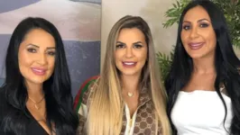 Deolane Bezerra e as suas duas irmãs Dayanne e Daniele