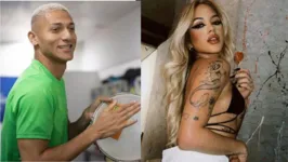 Imagem ilustrativa da notícia Ex de Richarlison sobe escada e deixa vazar parte íntima