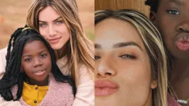 Giovanna Ewbank se disse "extremamente emocionada" com a decisão da filha, Titi, em adotar o cabelo natural.