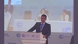 Governador Helder Barbalho participa de um painel na COP-27