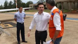 Ministro das Cidades, Jader Filho, chegou em Araraquara para visitar os pontos afetados pelas chuvas na última semana.