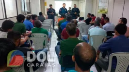 A ação da Guarda Municipal de Marabá (GMM), por meio da Patrulha Maria da Penha, faz parte da programação da Campanha Laço Branco