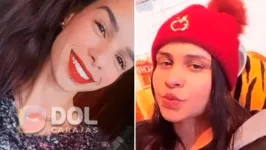 Karoline de Souza (à esquerda), de 24 anos e Gabriela Silva Rocha (à direita), de 21 anos, foram encontradas mortas
