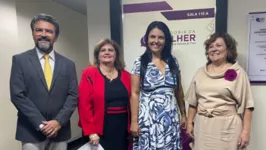 Autoridades participam da inauguração da Sala da Ouvidoria da Mulher