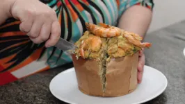 Panetone de tacacá é uma das criações de Inês