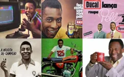 Pelé fez propagandas de diversos produtos