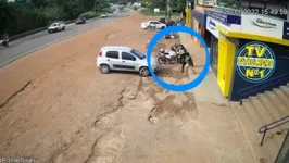 O acidente aconteceu em frente ao Terminal Rodoviário, em Santarém, oeste paraense.