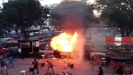 Incêndio aconteceu durante a celebração de São Benedito que acontece na  cidade