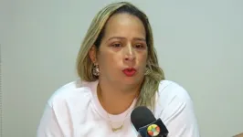 Eliene Fontes é mãe de Yasmin