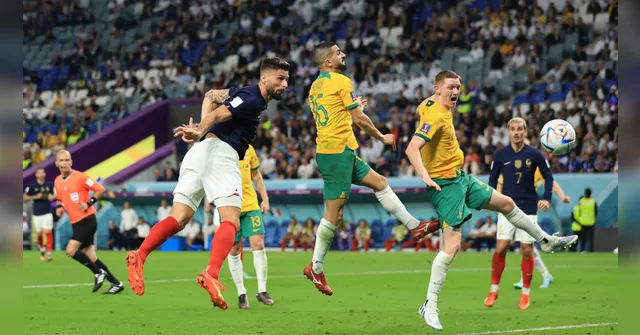 Imagem ilustrativa da notícia Anotou a placa? França atropela Austrália na estreia da Copa