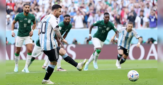 Imagem ilustrativa da notícia Vídeo: Messi é esperança da Argentina em "final antecipada"
