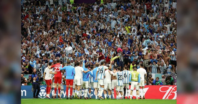 Imagem ilustrativa da notícia TVs da Argentina se unem e emocionam com hino antes da final