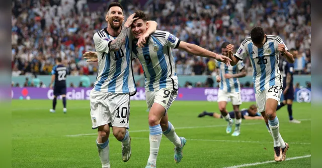 Imagem ilustrativa da notícia Argentina vence Croácia sem dificuldades e está na final