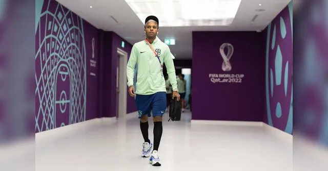 Imagem ilustrativa da notícia Meia Rodrygo pede desculpas após eliminação da Seleção