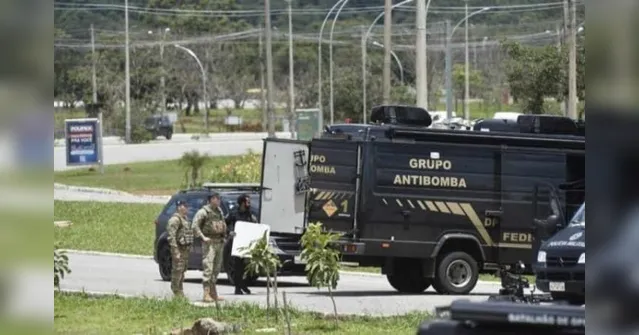 Imagem ilustrativa da notícia Bomba encontrada no aeroporto causa tensão em Brasília