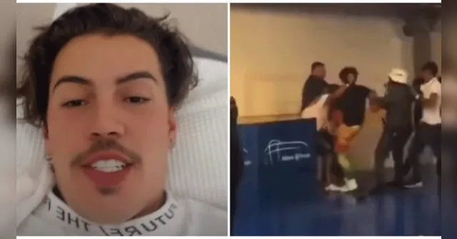 Imagem ilustrativa da notícia MC Biel se envolve em briga após show de Gusttavo Lima