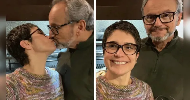 Imagem ilustrativa da notícia Sandra Annenberg publica declaração de amor a Ernesto Paglia
