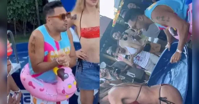 Imagem ilustrativa da notícia Tirulipa é expulso da Farofa por tirar biquíni de mulheres