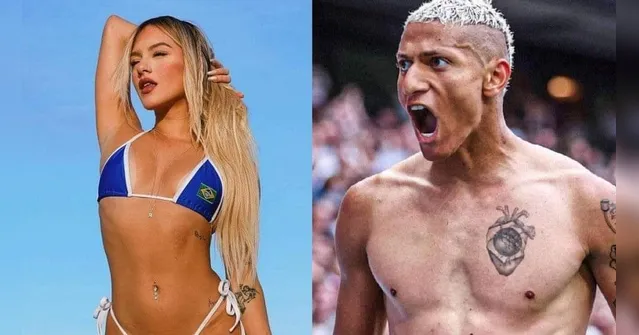 Imagem ilustrativa da notícia Richarlison após caso: "cobrou muito, ficou falando sozinha"