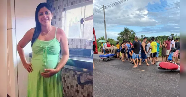 Imagem ilustrativa da notícia Grávida morre atropelada por motorista bêbado no Pará