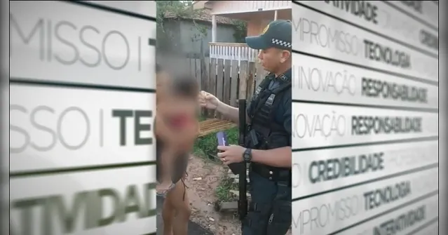 Imagem ilustrativa da notícia Mulher que distribuía drogas com filha no colo é presa