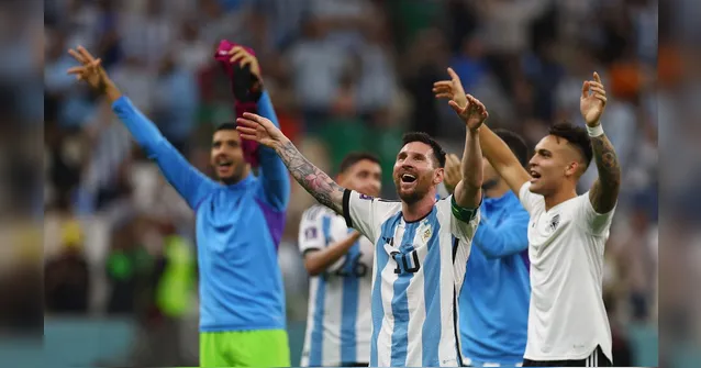 Imagem ilustrativa da notícia Jogadores argentinos provocam Brasil com música no vestiário