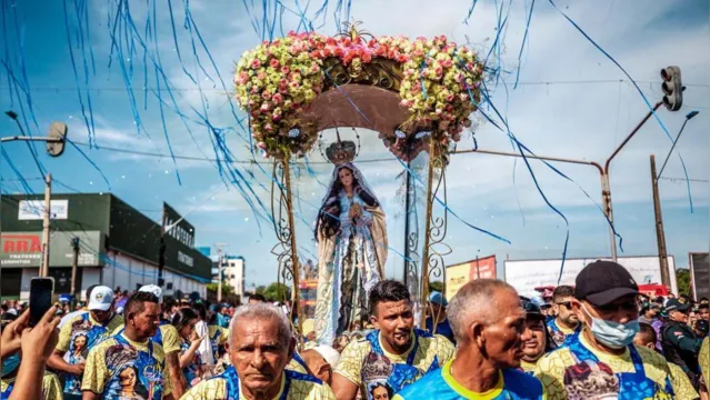 Imagem ilustrativa da notícia Fiéis celebram Nossa Senhora da Conceição em Santarém