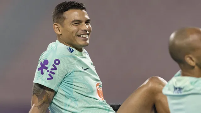 Imagem ilustrativa da notícia Thiago Silva será o capitão na estreia da seleção