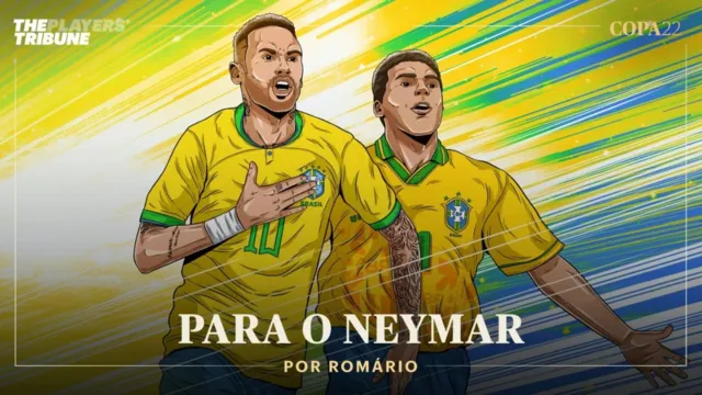 Imagem ilustrativa da notícia Romário escreve carta de incentivo para Neymar. Leia 