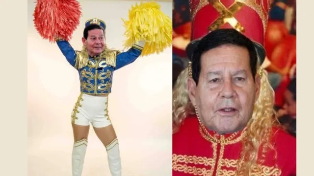 Imagem ilustrativa da notícia Mourão vira meme após ser apelidado de 'paquita da ditadura' 