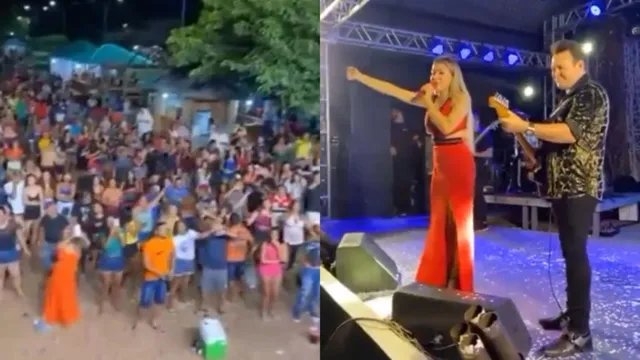 Imagem ilustrativa da notícia Vídeo: Ximbinha vira motivo de piada após show vazio no PA