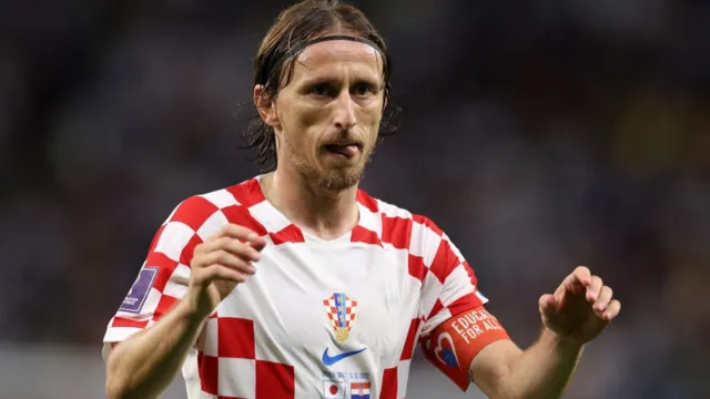 Imagem ilustrativa da notícia Modric nega aposentadoria da seleção croata