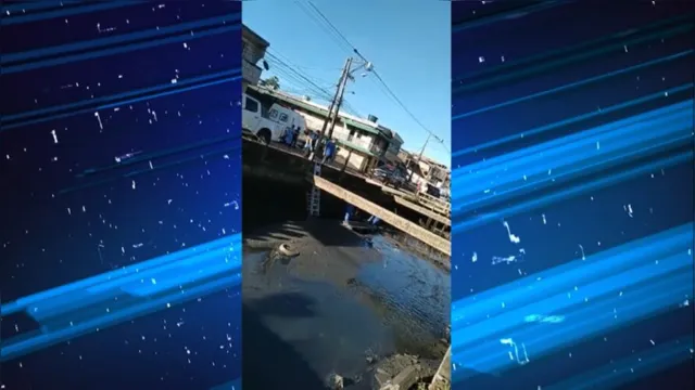 Imagem ilustrativa da notícia Veja o vídeo: corpo de idoso é encontrado em canal de Belém