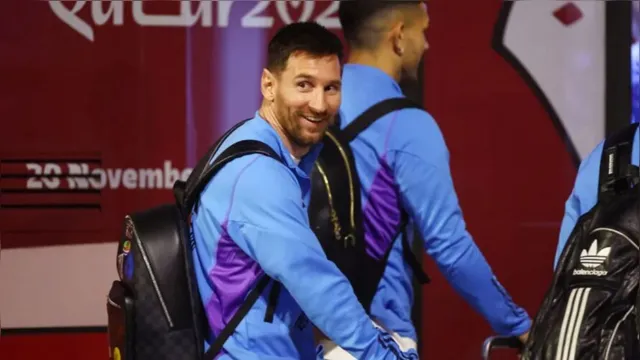 Imagem ilustrativa da notícia Argentina já no Catar e Messi pode fazer sua melhor Copa