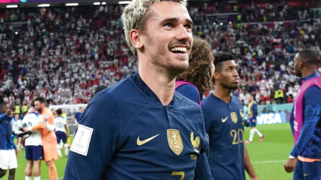 Imagem ilustrativa da notícia Sem gols, Griezmann desfila como um dos grande nomes da Copa