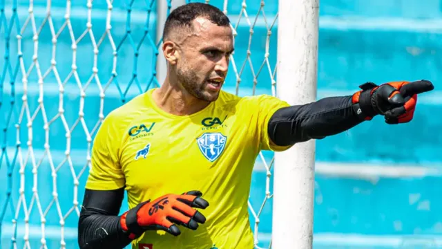 Imagem ilustrativa da notícia "Volto para Belém cheio de alegria", diz goleiro do Paysandu