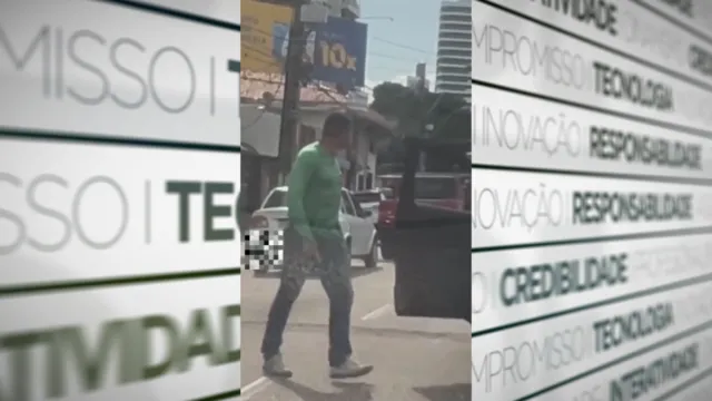 Imagem ilustrativa da notícia Vídeo: motorista armado faz confusão no trânsito em Belém