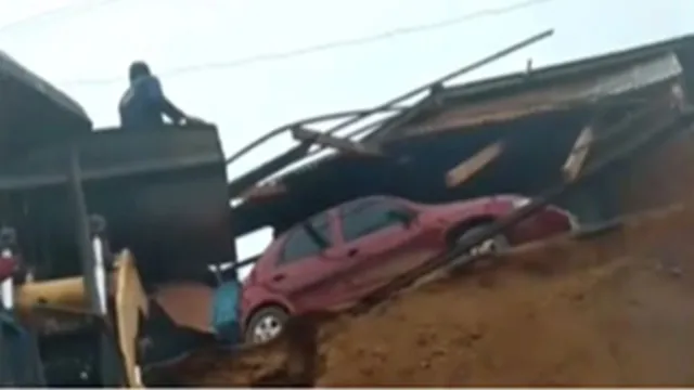 Imagem ilustrativa da notícia Deslizamento de terra atinge cidade no interior do Pará