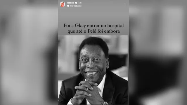 Imagem ilustrativa da notícia Leo Lins faz piada com morte de Pelé e é atacado na web