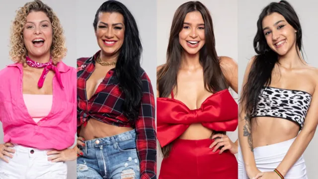 Imagem ilustrativa da notícia Bárbara, Bia, Kerline e Moranguinho estão na 10ª roça