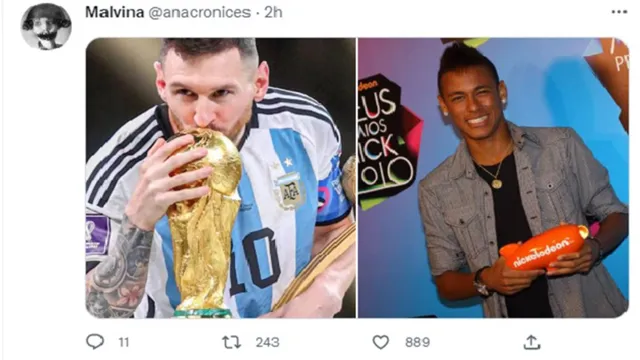 Imagem ilustrativa da notícia Veja memes do jogo entre França e Argentina na final da Copa